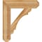 Ekena Millwork Olympic Craftsman Rough Sawn Bracket, Western Red Cedar, 6"W x 28"D x 32"H BKT06X28X32OLY04RWR - alternate 3